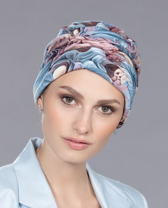 Ellen´s Headwear Turbante Meral padrão  - Romantic